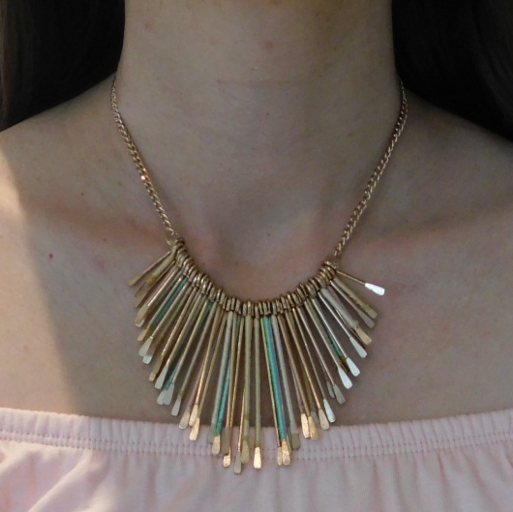 Multi Color Statement Necklace